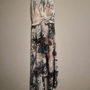 Cristinalove Artistic Print Dress